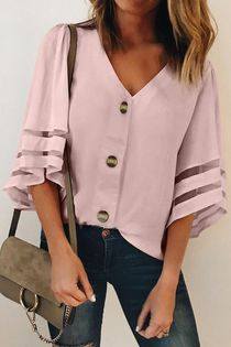 Pink Casual Top